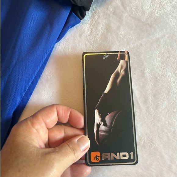 And 1 blue and black zipper sweat jacket size L - Picture 3 of 7